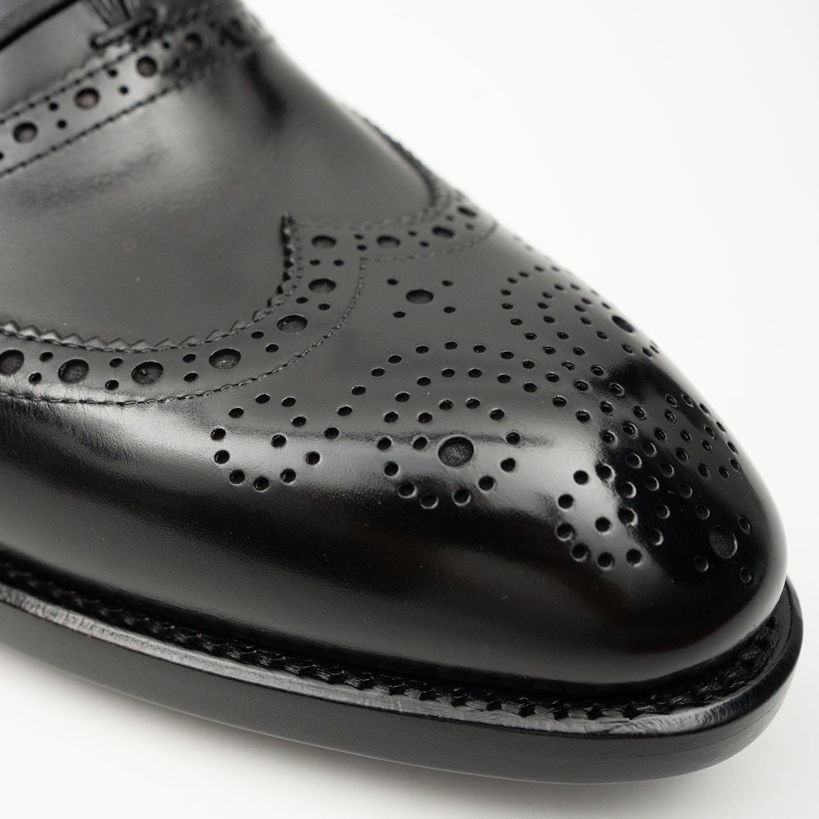 Patentleder Goodyear-Welt-Damenschuhe Braun