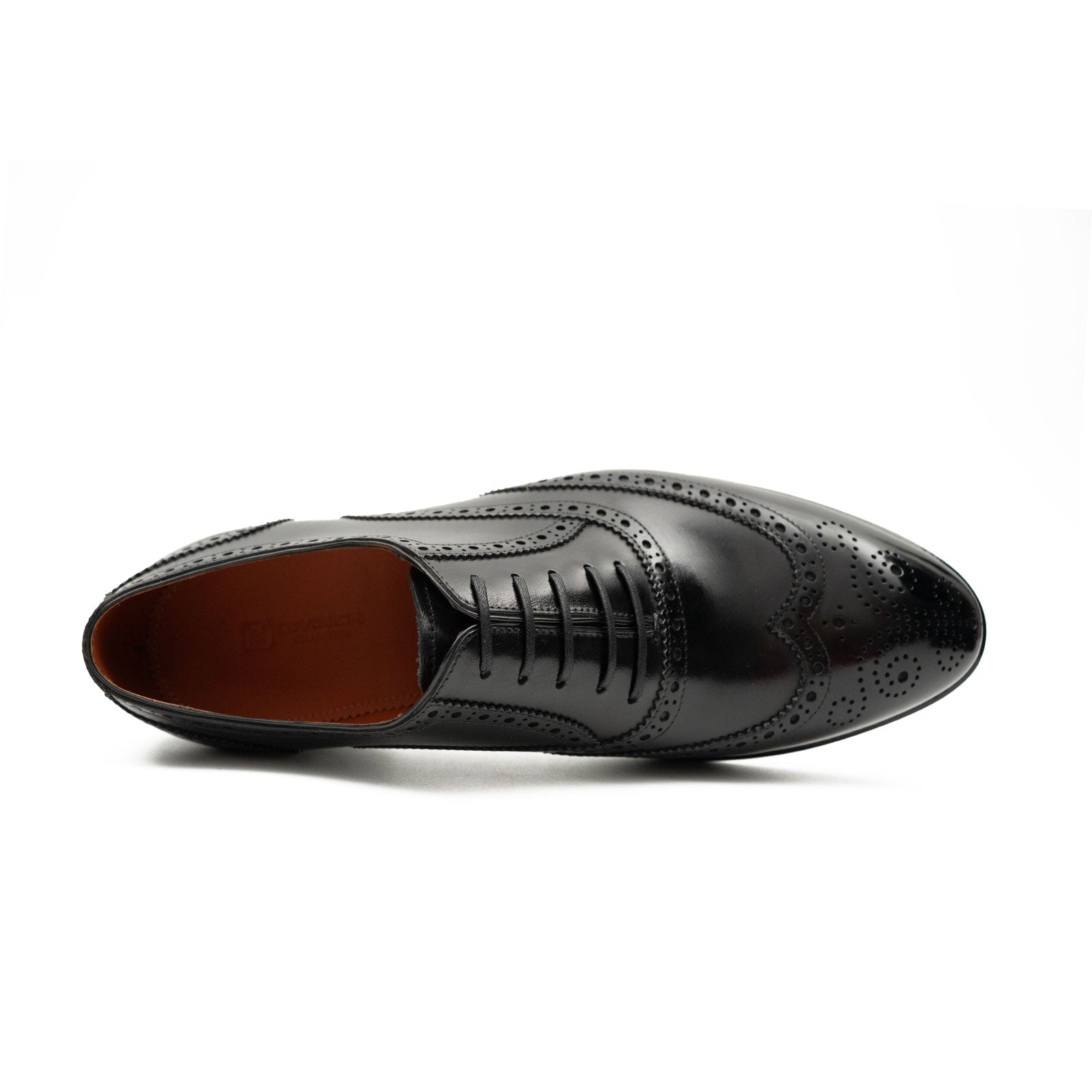 Patentleder Goodyear-Welt-Damenschuhe Braun