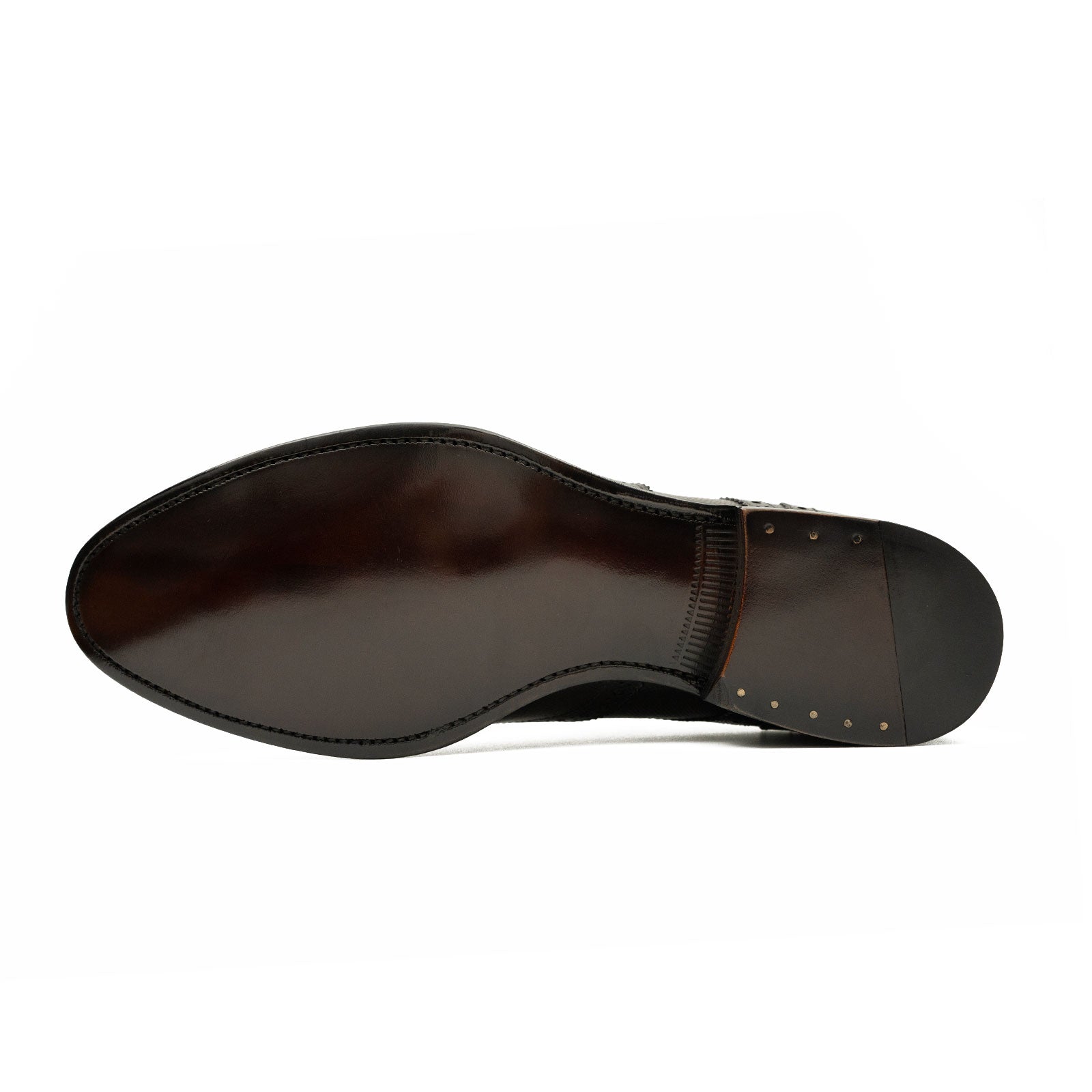 Patentleder Goodyear-Welt-Damenschuhe Braun