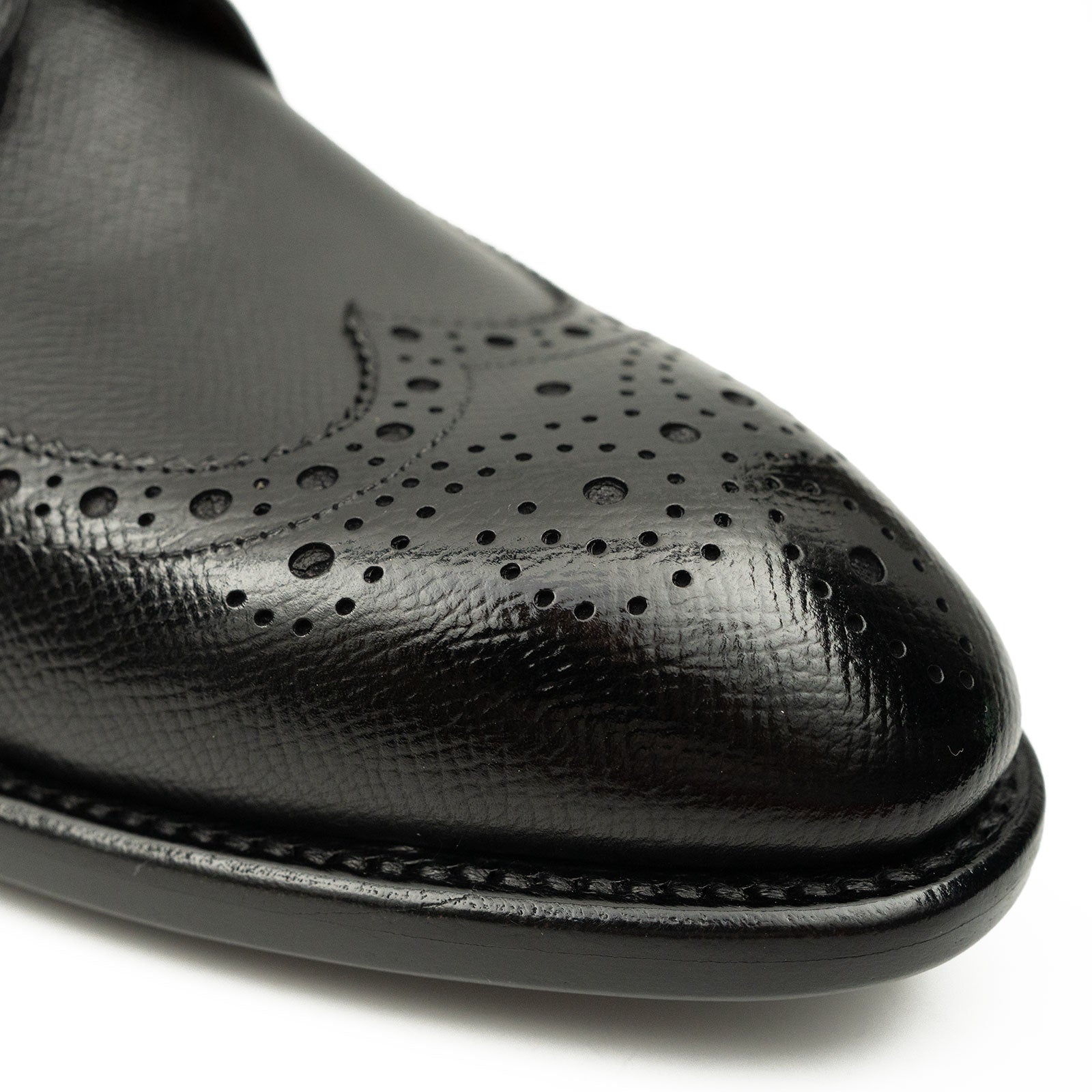 Patentleder Goodyear-Welt-Damenschuhe Braun