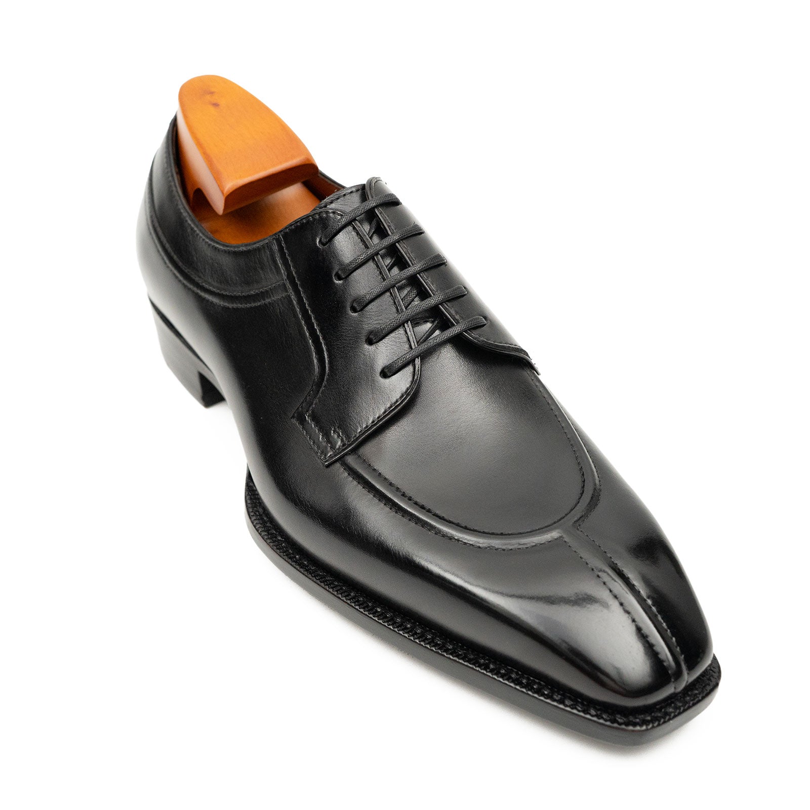 Patentleder Goodyear-Welt-Damenschuhe Braun