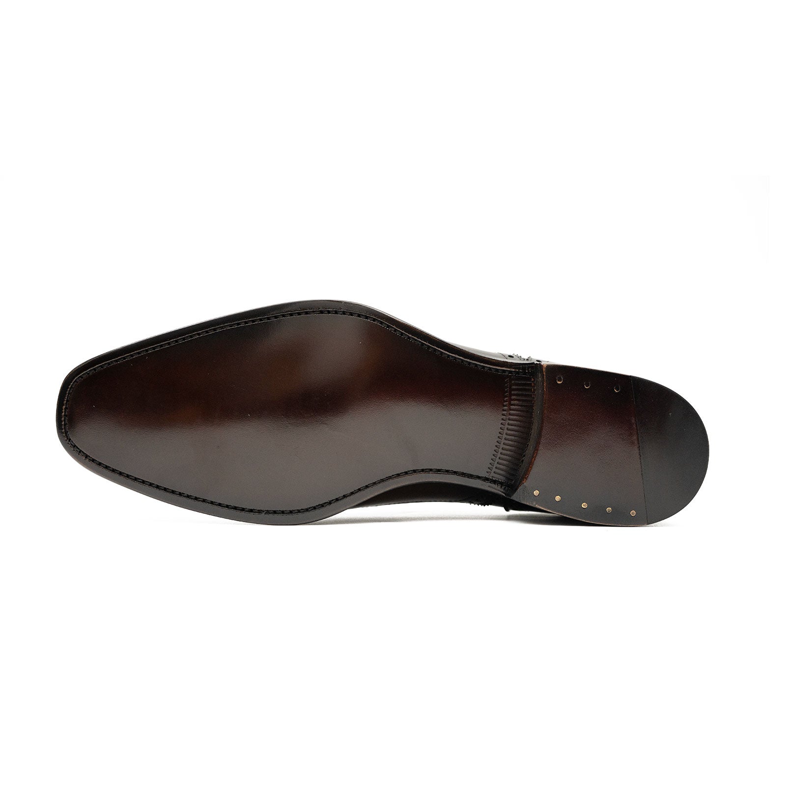 Patentleder Goodyear-Welt-Damenschuhe Braun