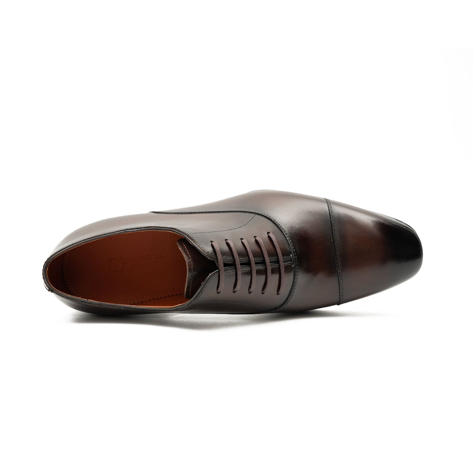 Patentleder Goodyear-Welt-Damenschuhe Braun