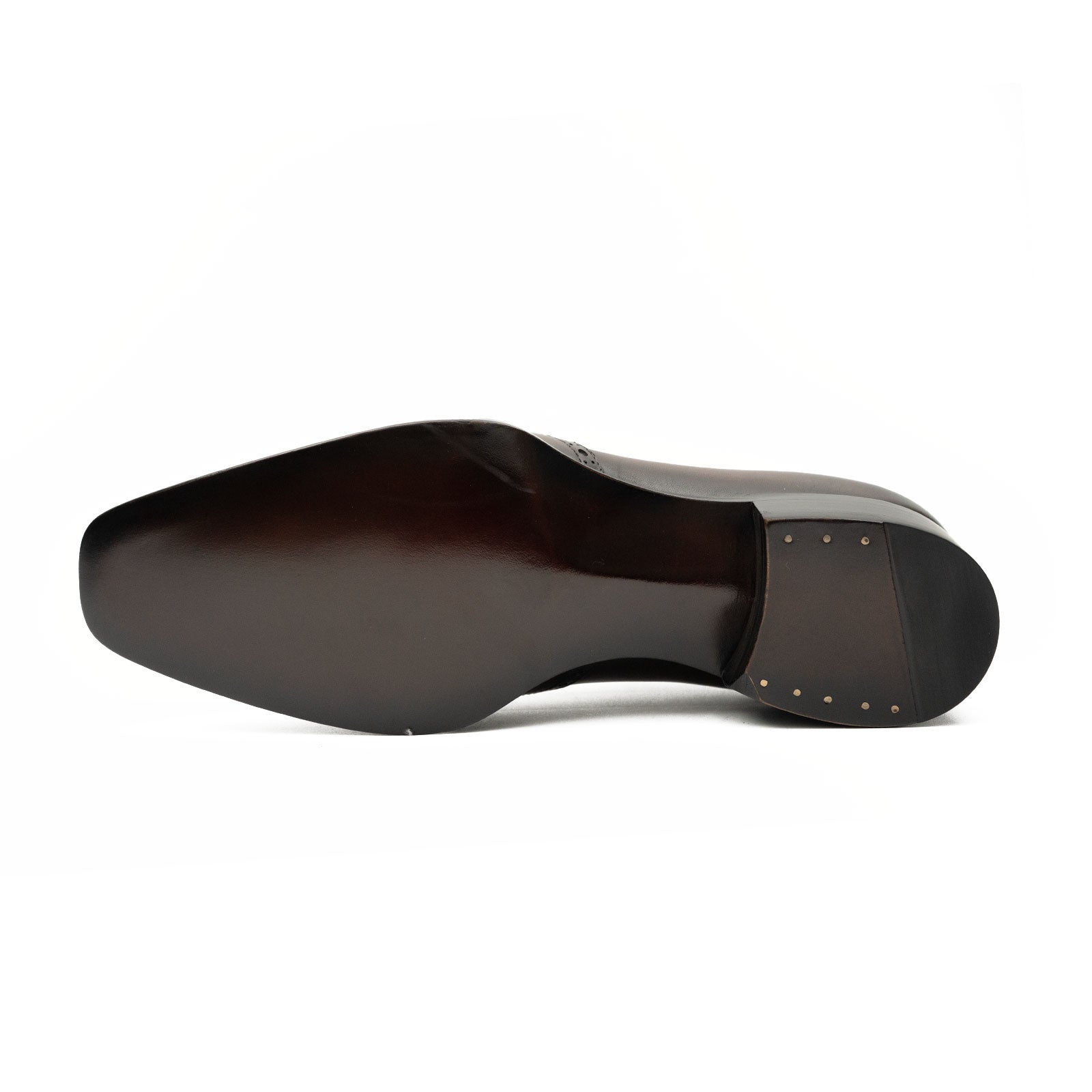 Patentleder Goodyear-Welt-Damenschuhe Braun