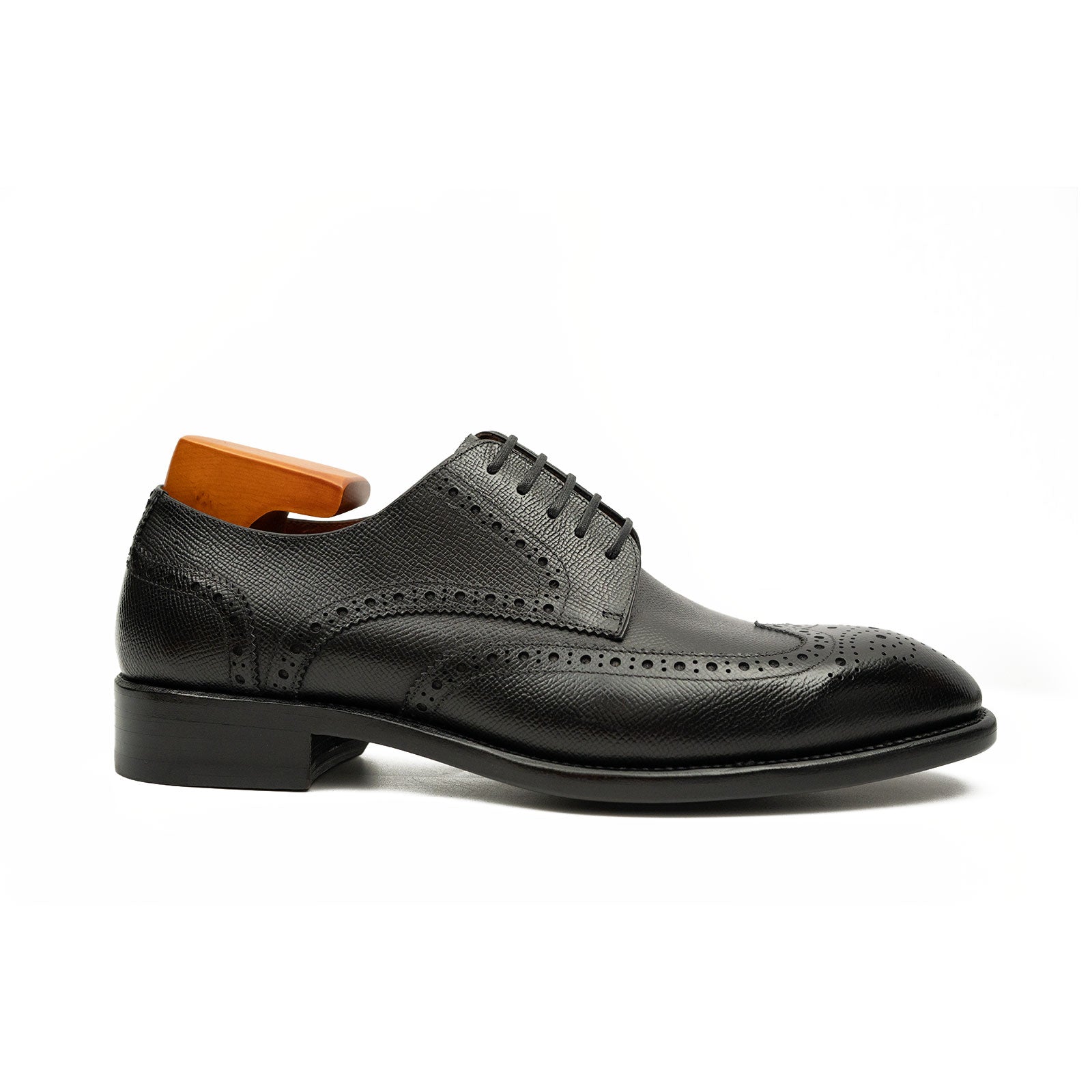 Patentleder Goodyear-Welt-Damenschuhe Braun