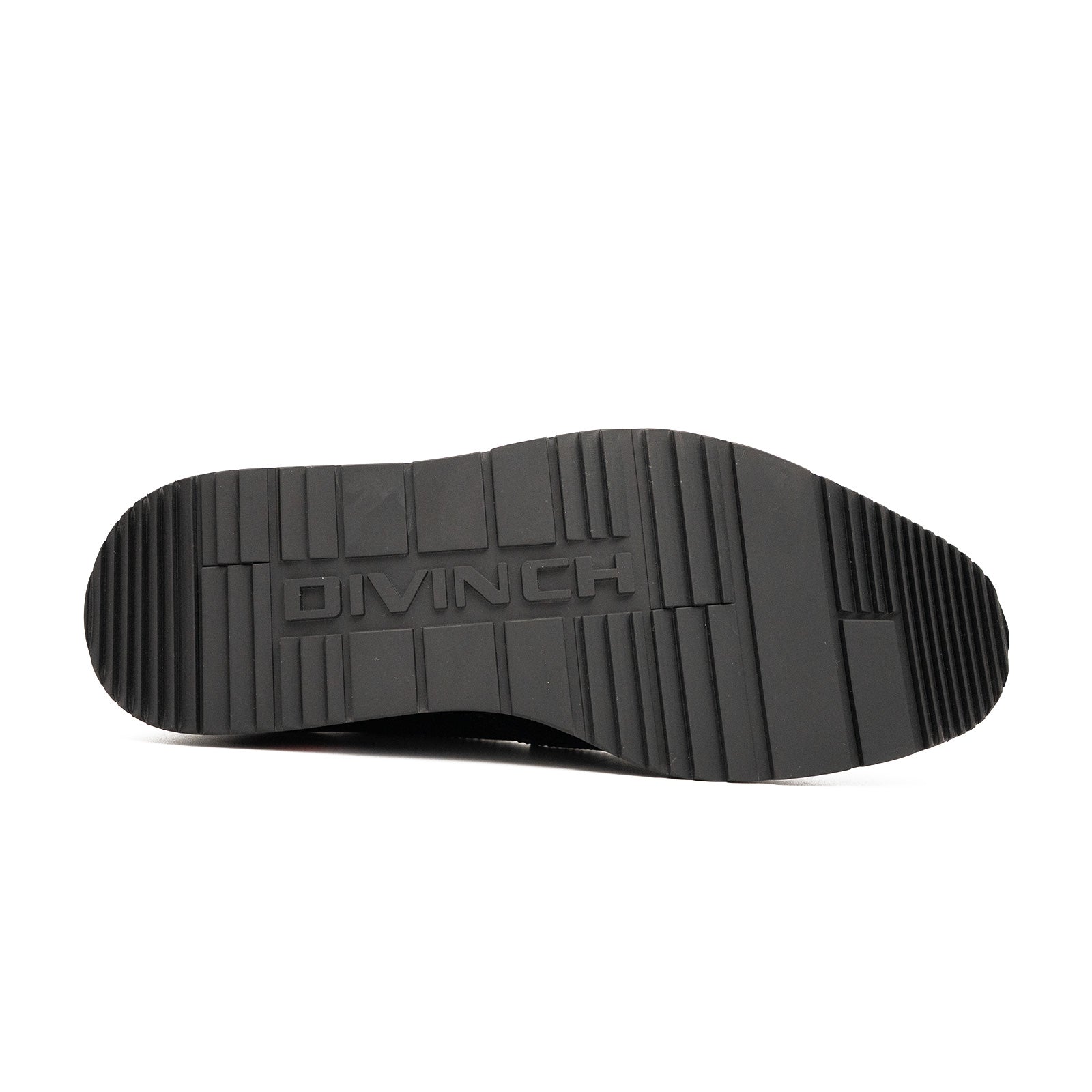 Brogue Wingtip Derby Black Platform Shoe