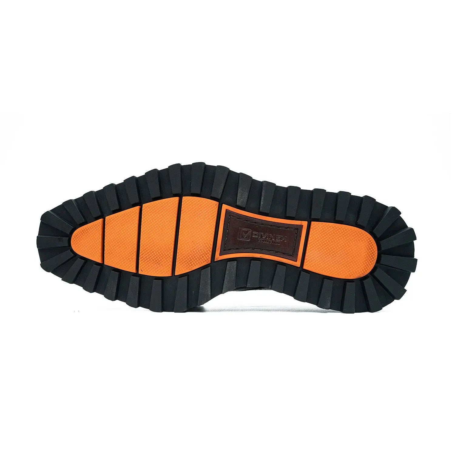 Grain of Tumbled Kangaroo Leather Monk Shoes Divinch