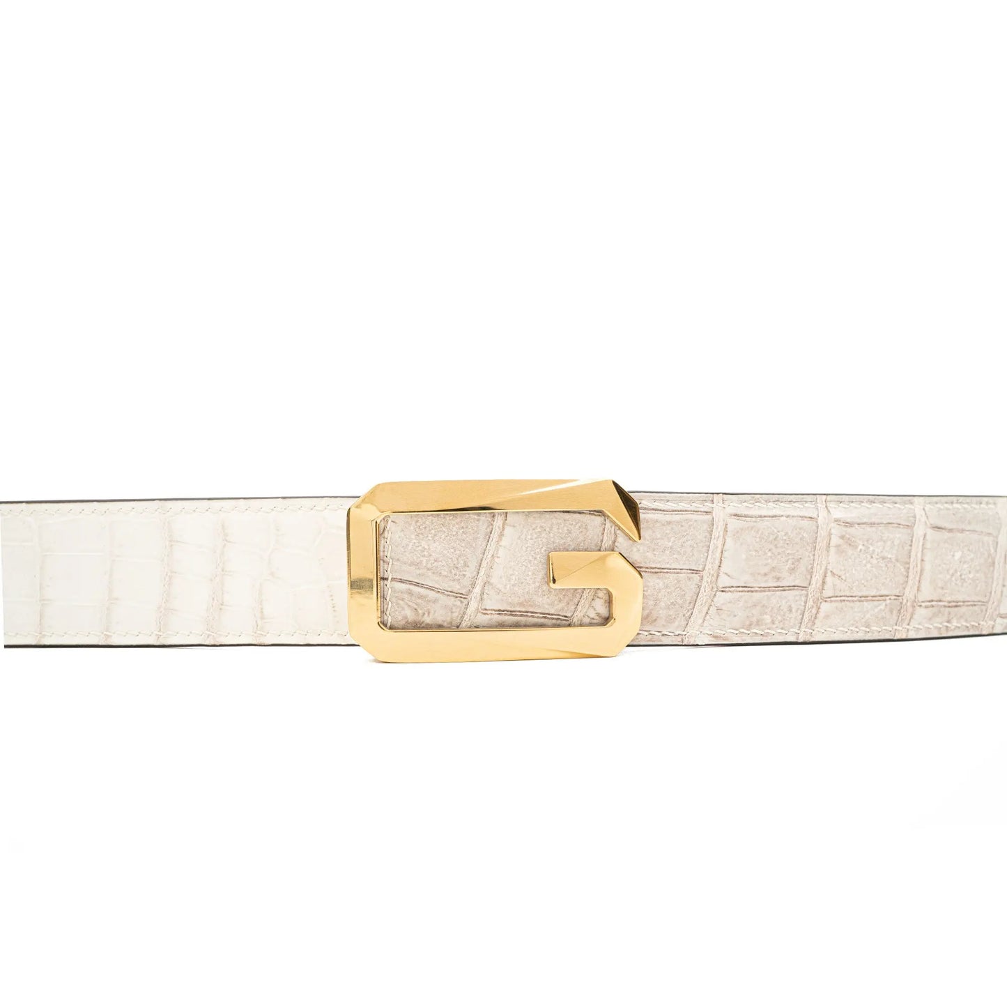 Handcrafted Alligator Leather Belts DVG09 Divinch