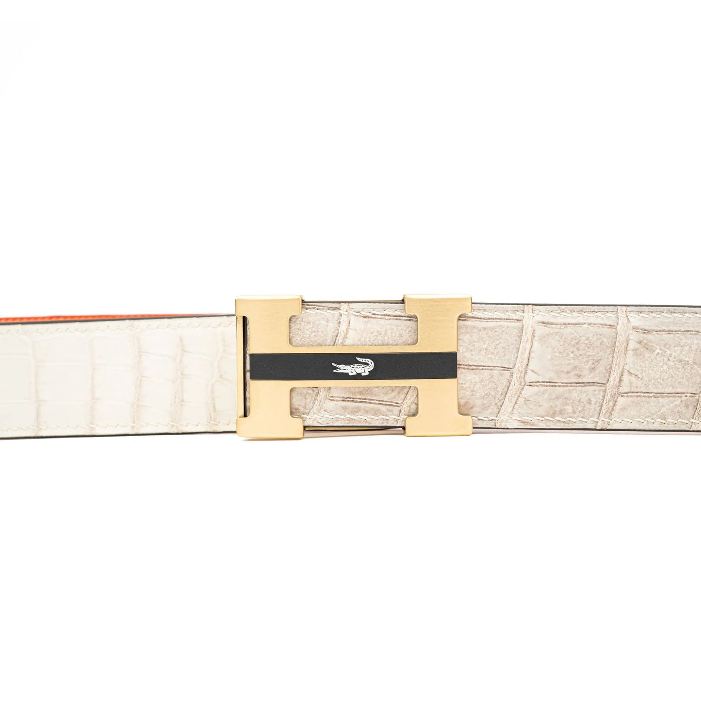Handcrafted Alligator Leather Belts DVG108 Divinch