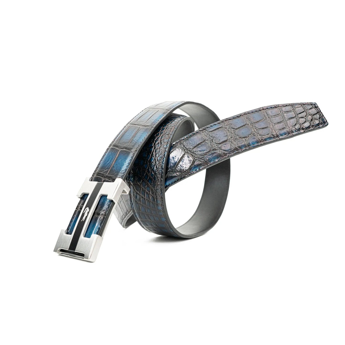 Handcrafted Alligator Leather Belts DVG122 Divinch