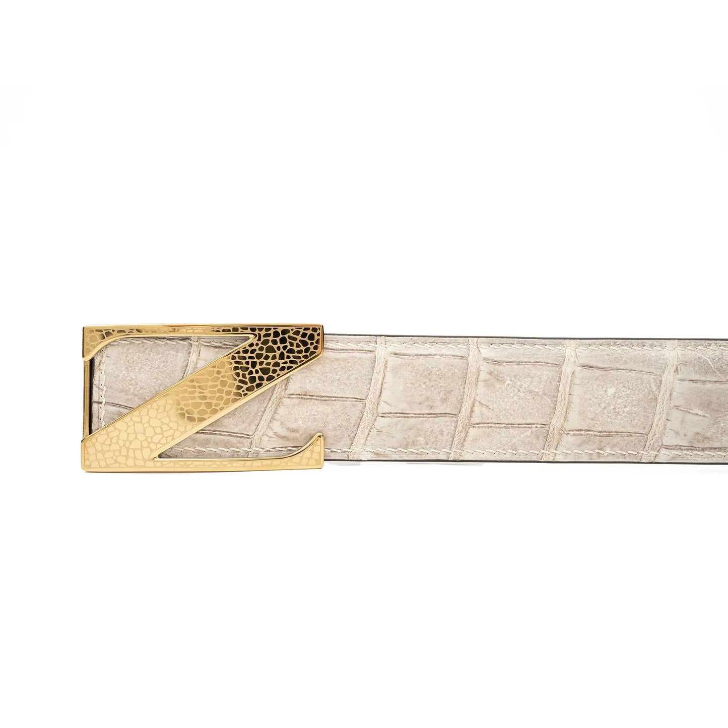 Handcrafted Alligator Leather Belts DVG140 Divinch