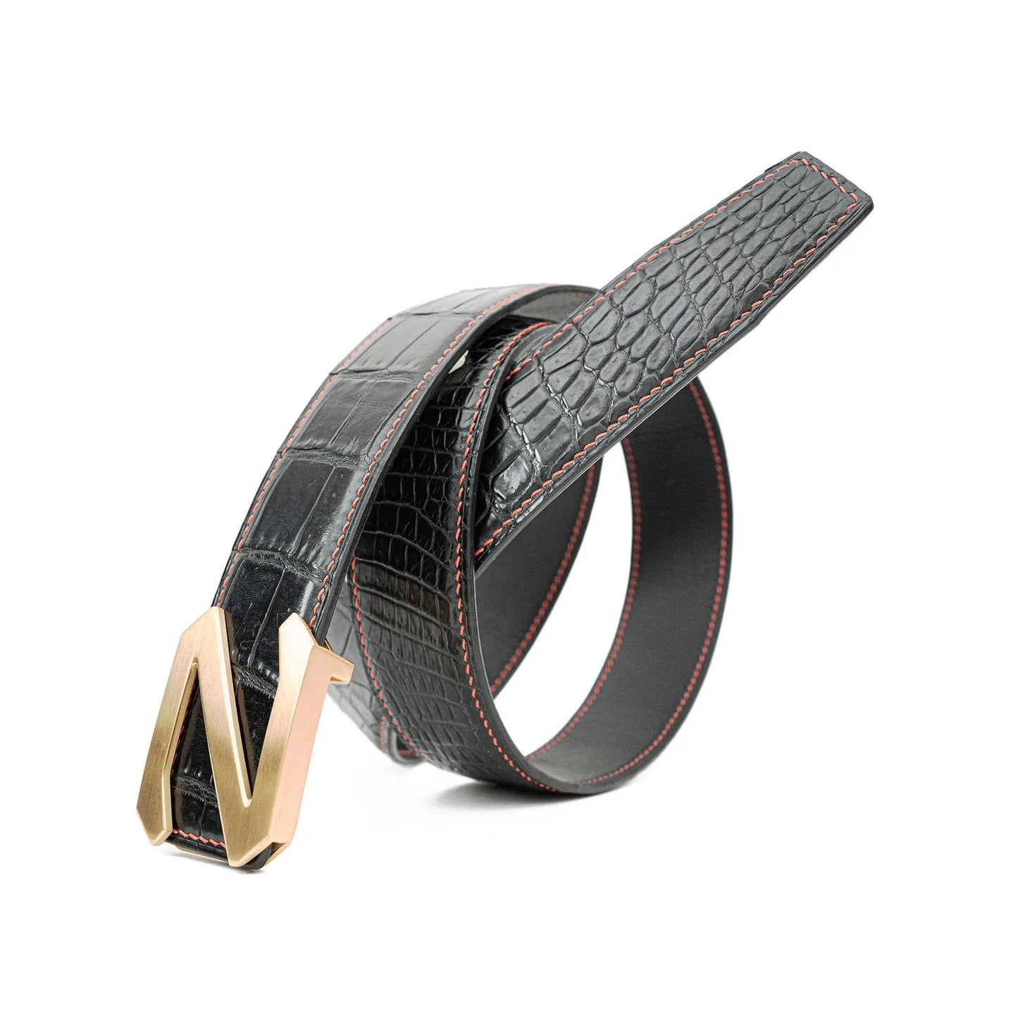 Handcrafted Alligator Leather Belts DVG199 Divinch
