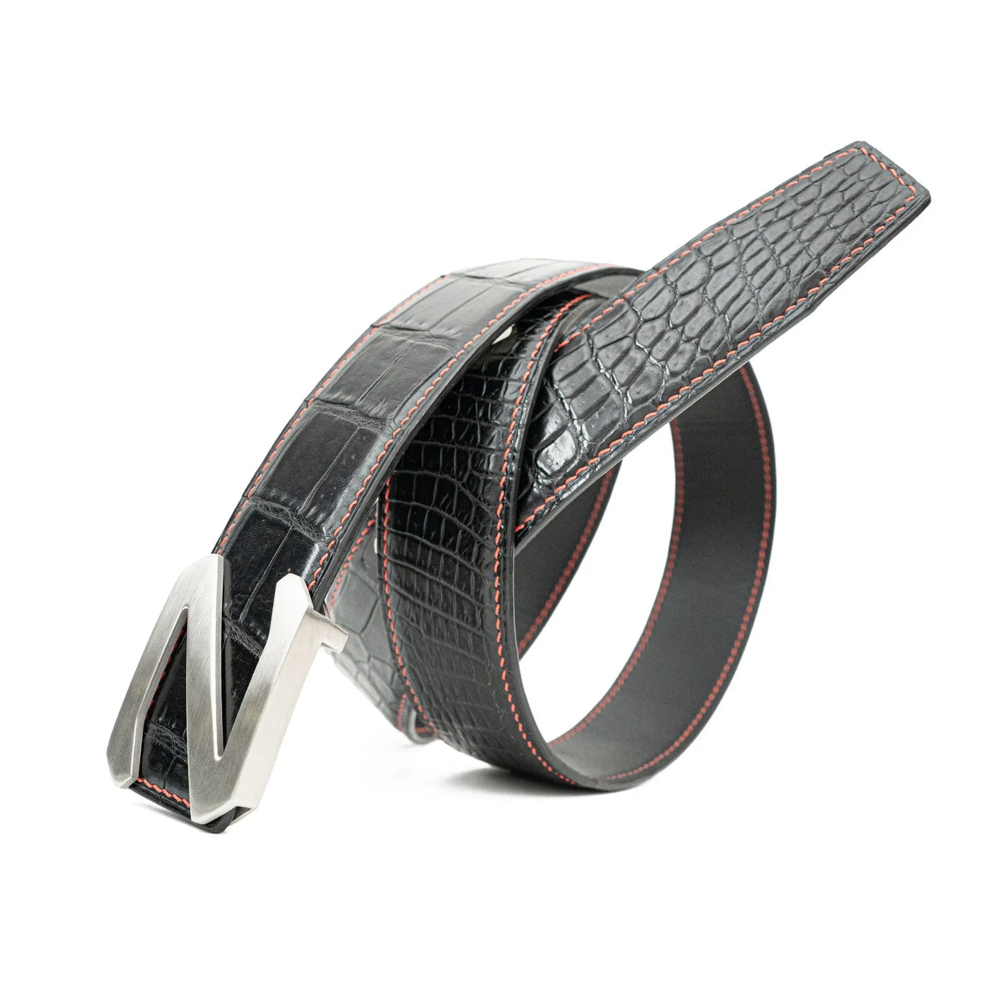 Handcrafted Alligator Leather Belts DVG199 Divinch
