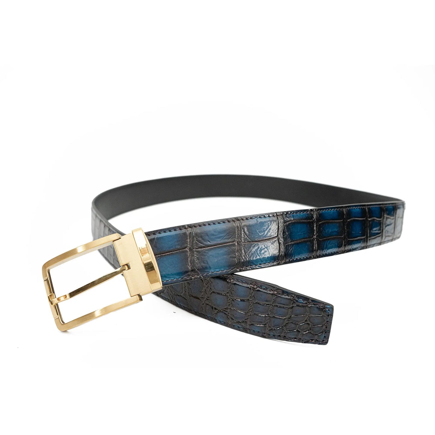 Handcrafted Alligator Leather Belts DVG298 Divinch