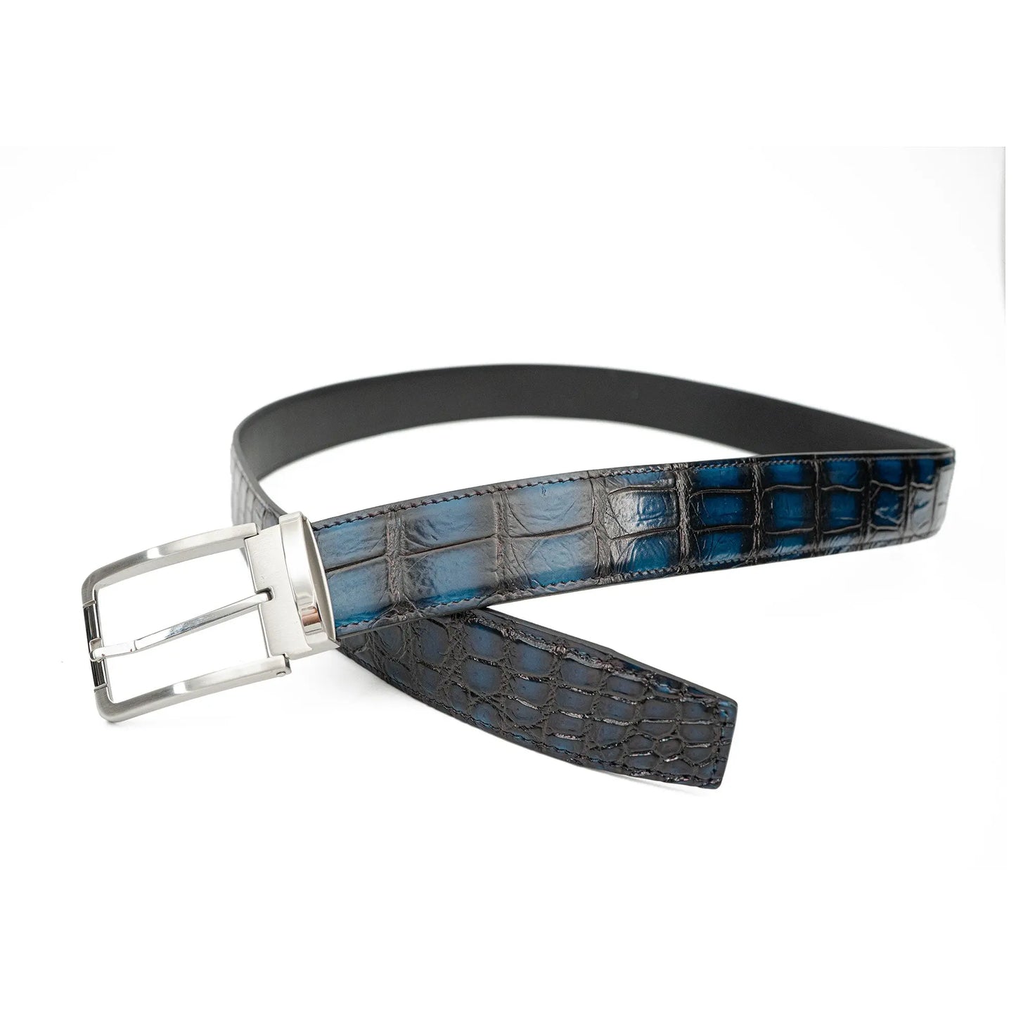Handcrafted Alligator Leather Belts DVG298 Divinch