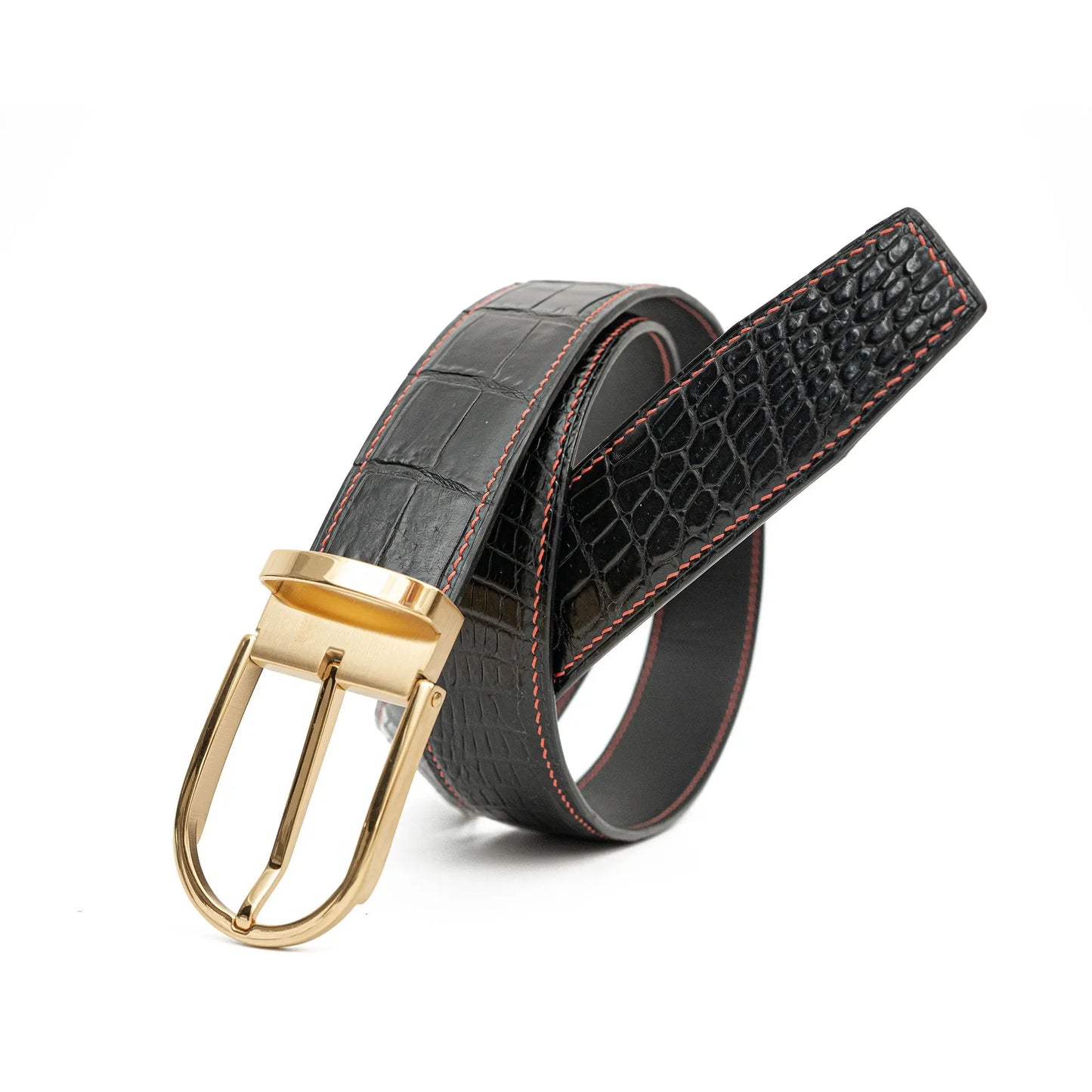 Handcrafted Alligator Leather Belts DVG3124 Divinch