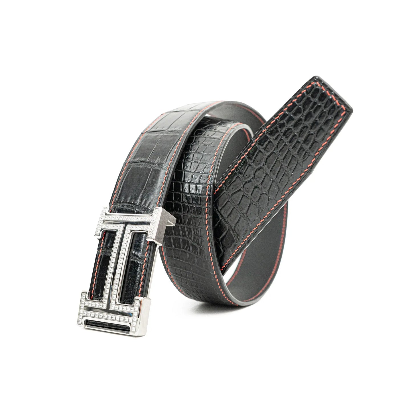 Handcrafted Alligator Leather Belts DVG80 Divinch