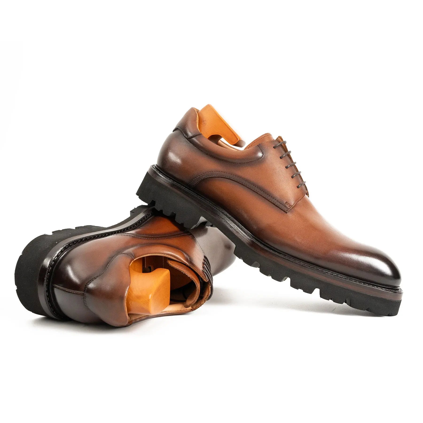 Handmade Goodyear Welted Derby Shoes DIVINCH