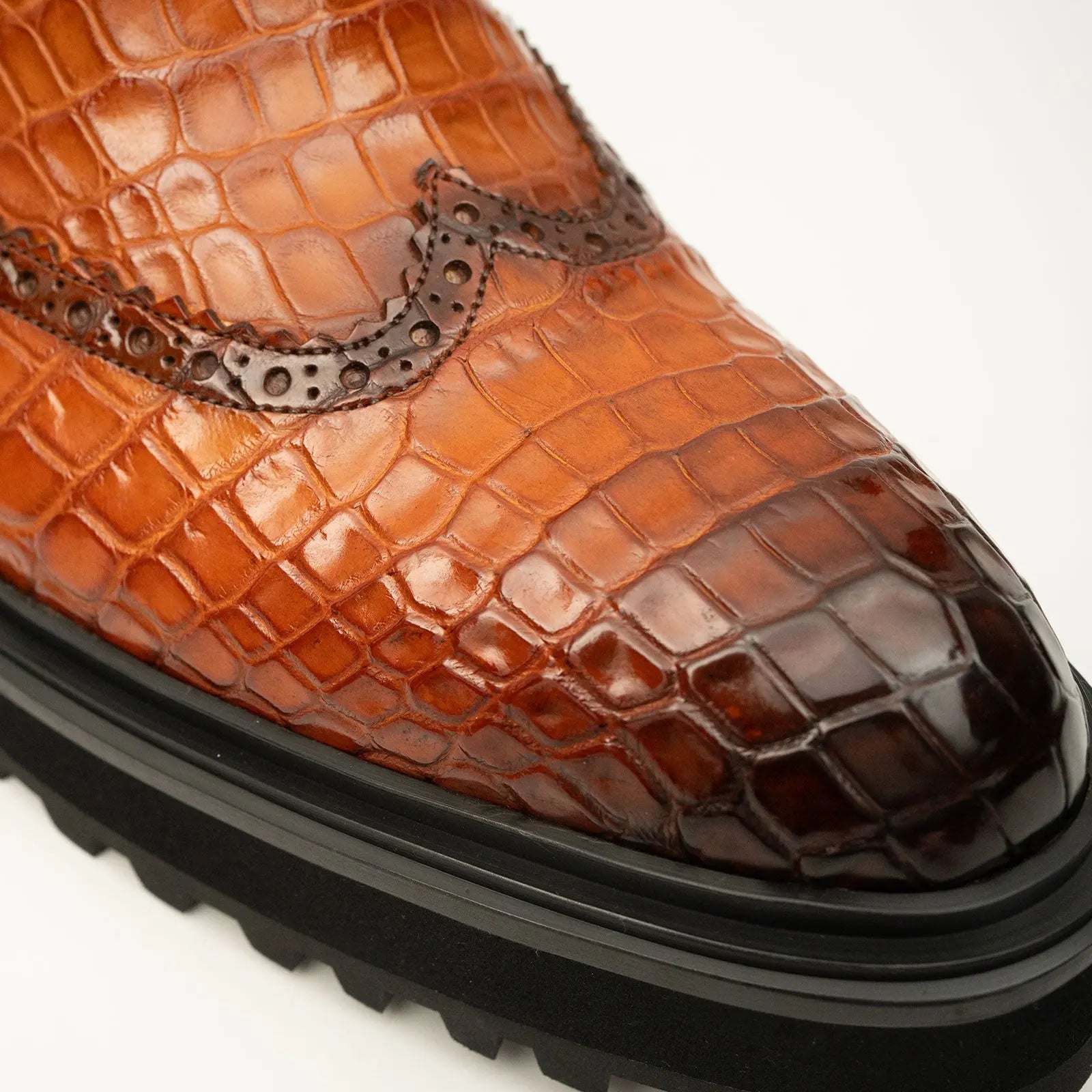 Handmade Nile Crocodile Chelsea Boots DIVINCH