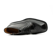 Side - Zipper Martin Boots 3016B Black DIVINCH