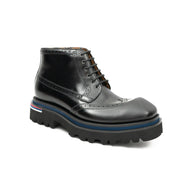 Side - Zipper Martin Boots 3016B Black DIVINCH