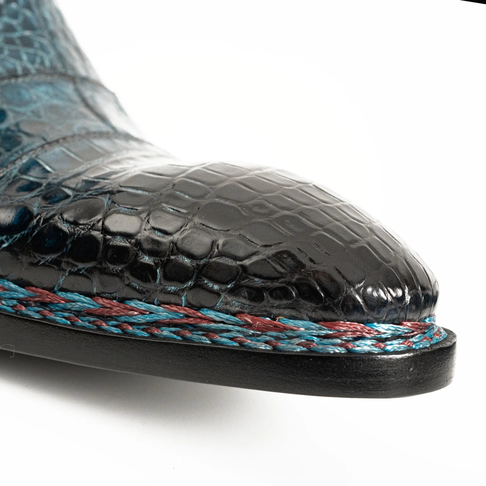 Teal Alligator Chelsea Boot DIVINCH