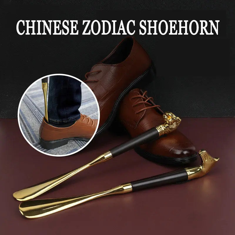 Chinese zodiac signs High-grade metal shoe horn Divinch