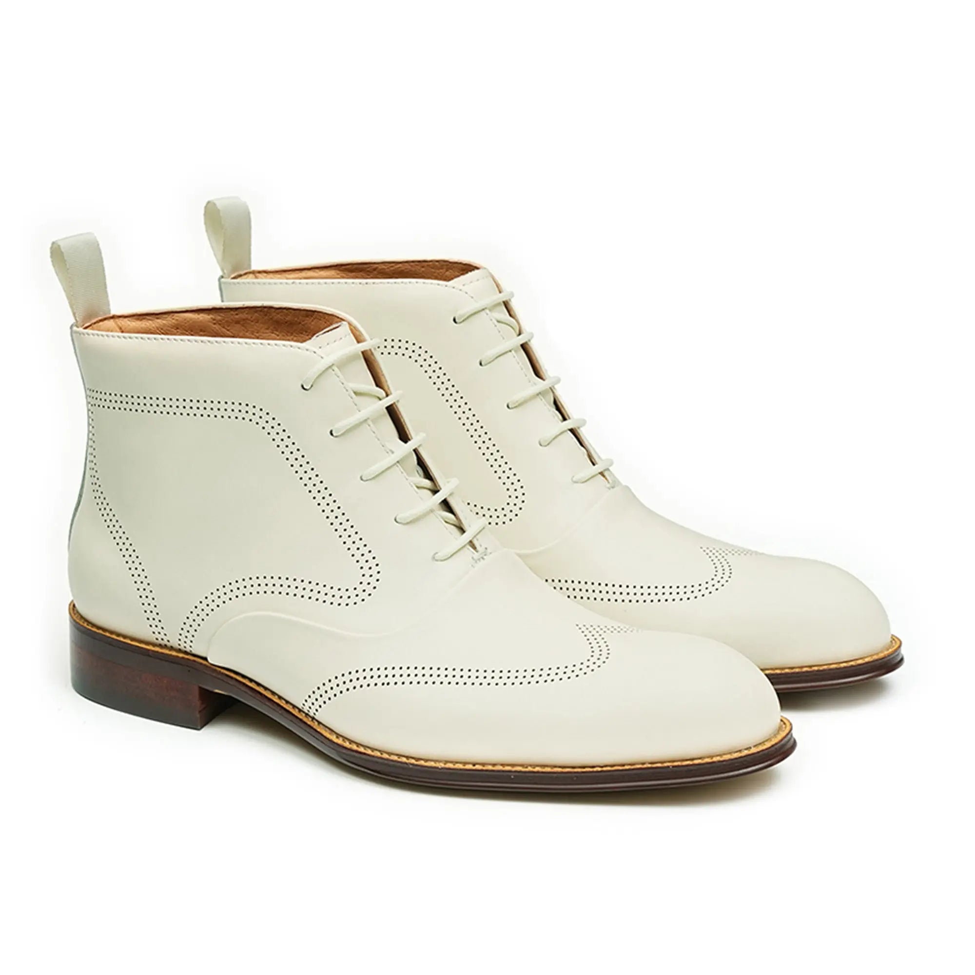 Calfskin Martin Boots D96157 - Divinch