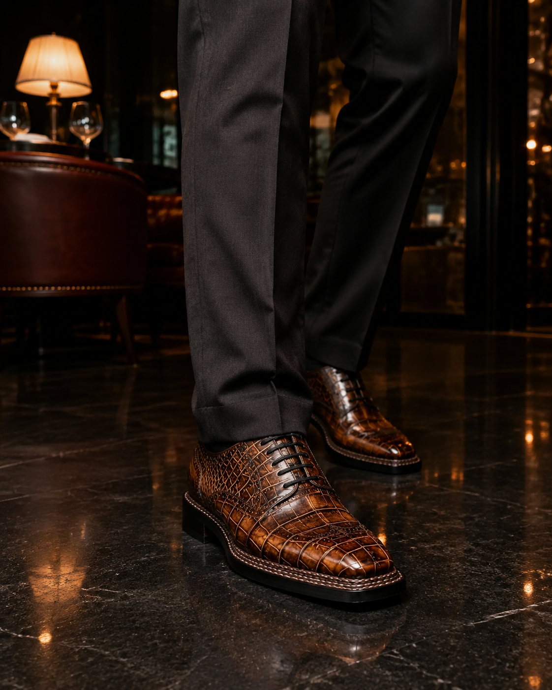 Evening styling with 