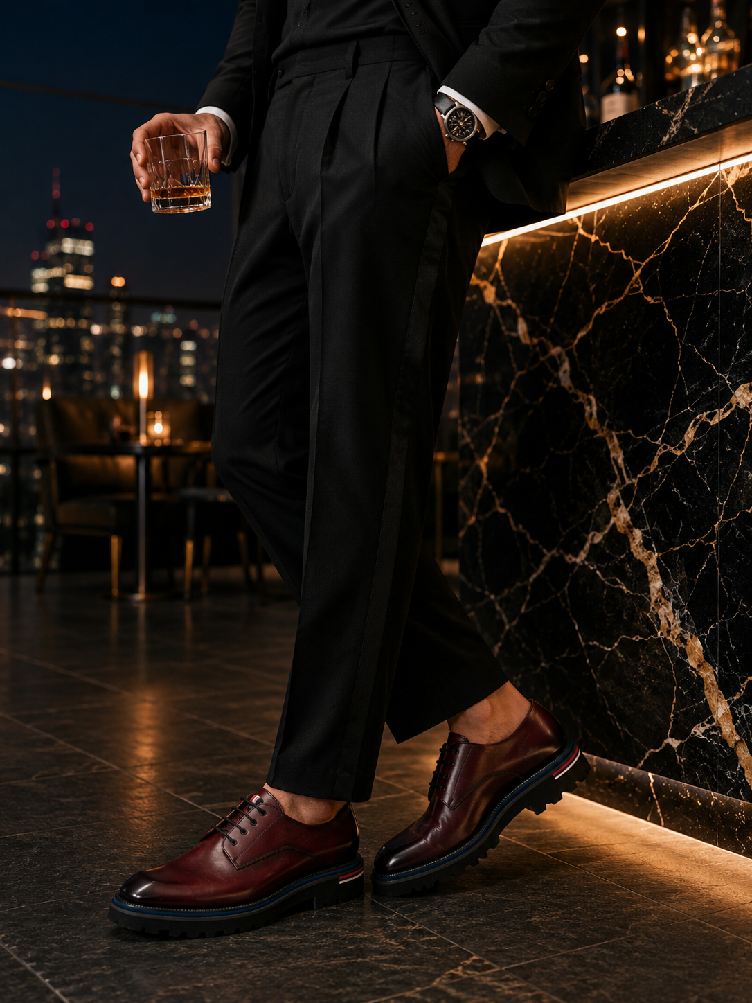 Evening styling with 
