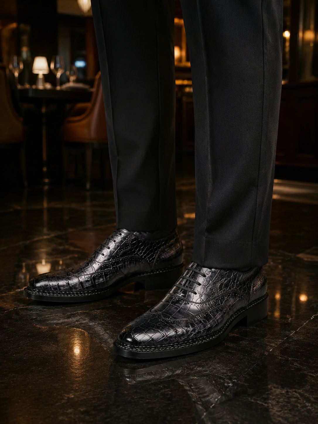 Evening styling with 