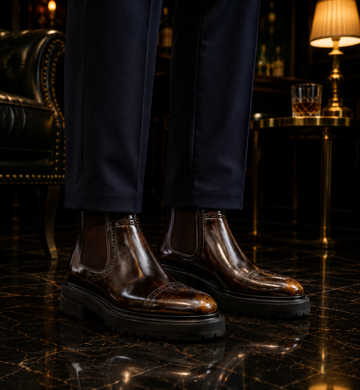 Evening styling with 