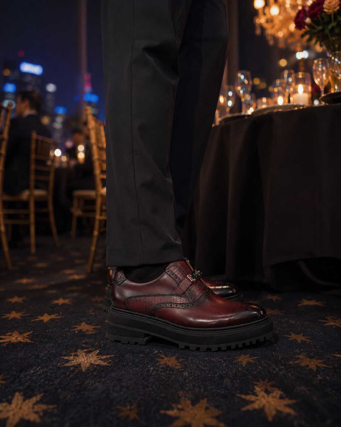 Evening styling with 