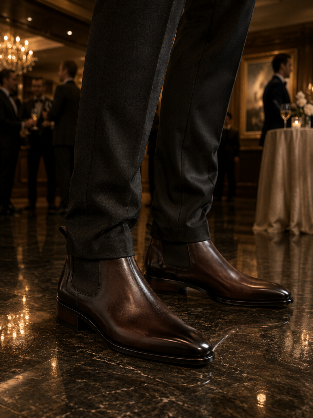 Evening styling with 