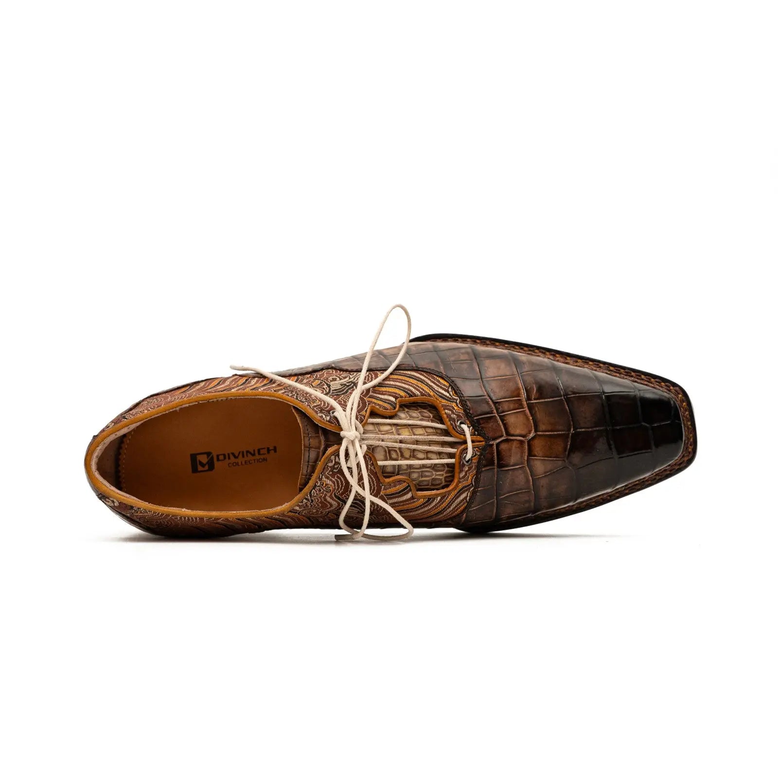 Alligator Norwegian Ghillie Oxford DIVINCH