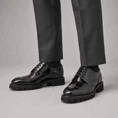 Antique Walnut Platform Derby on-foot product photo