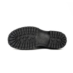 Big Cap Toe Derby shoes Black DIVINCH