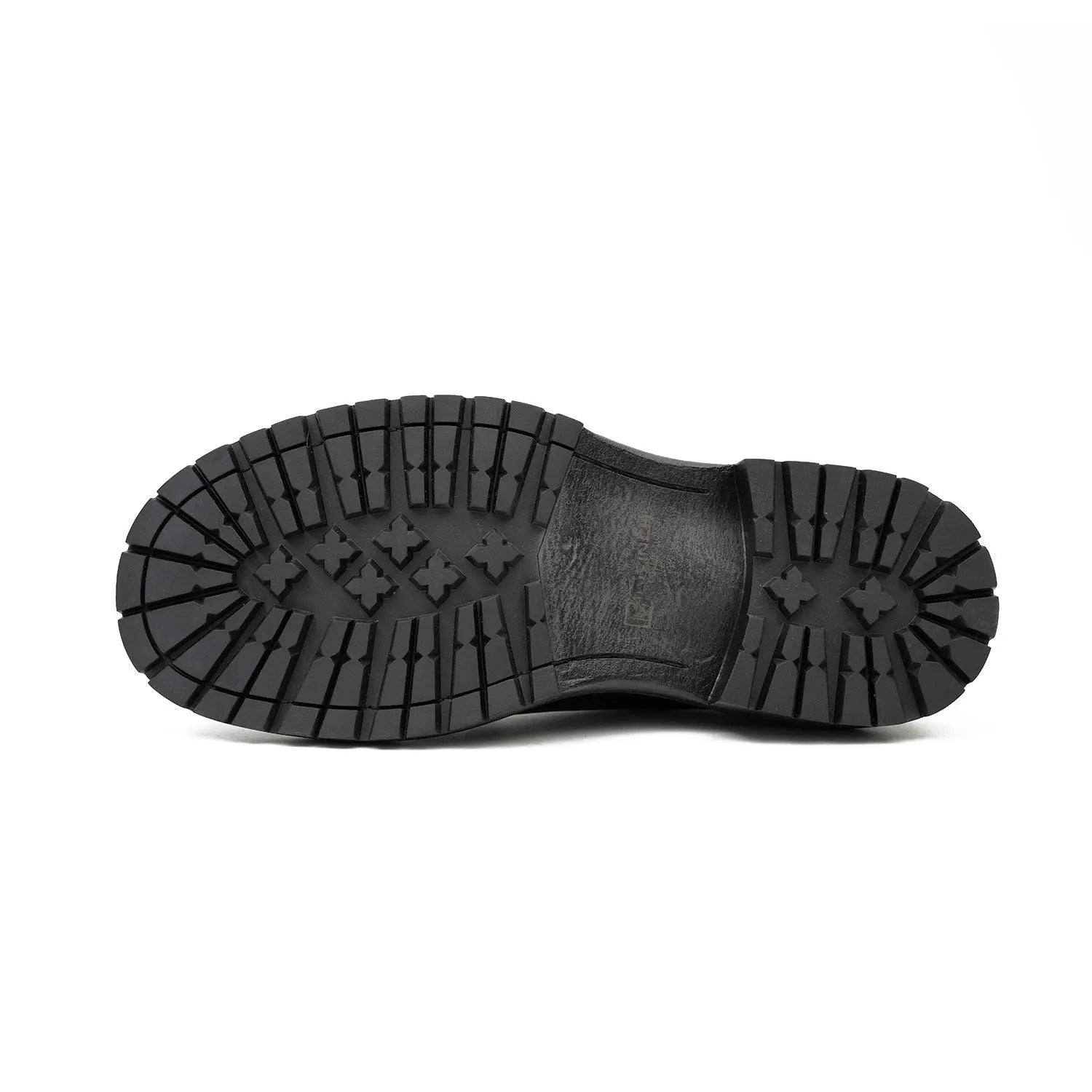 Big Cap Toe Derby shoes Black DIVINCH