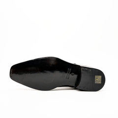 Black Calfskin Monk Strap Boot DIVINCH