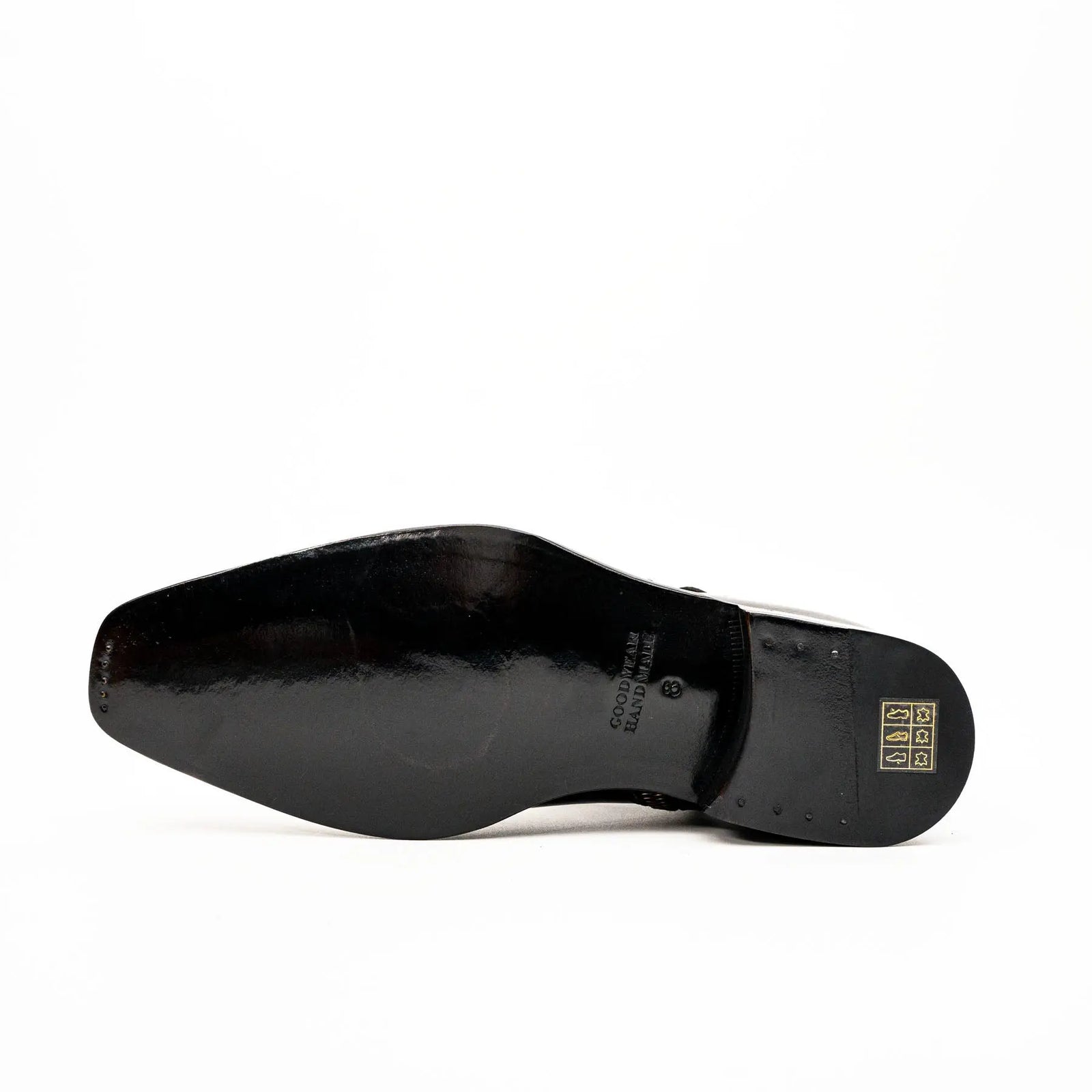 Black Calfskin Monk Strap Boot DIVINCH