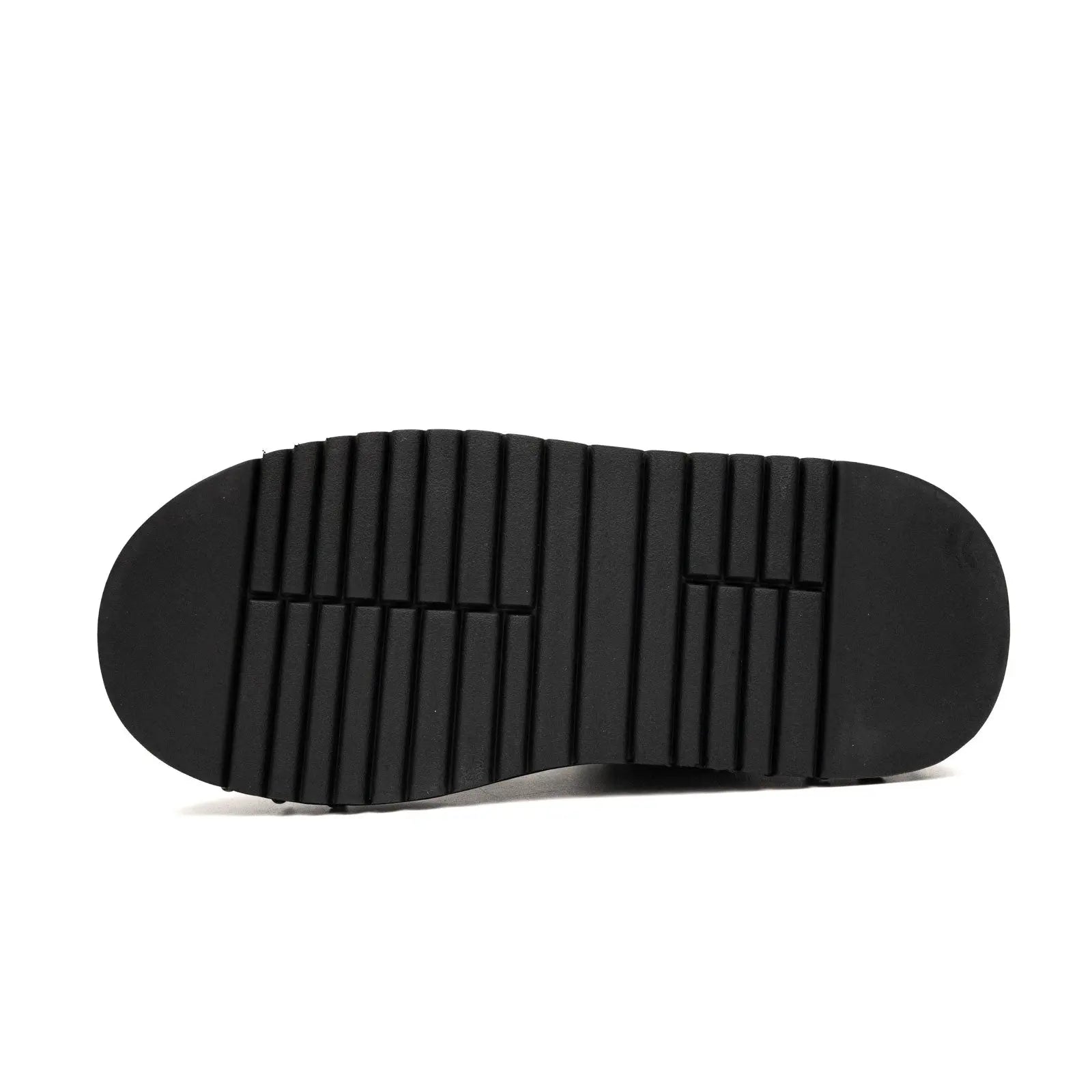 Black Calfskin Studded Platform Sneakers Divinch