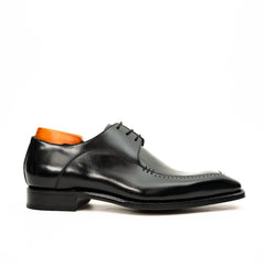 Black Chiseled Goodyear Oxford Shoe DIVINCH