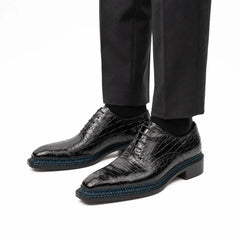 Black Crocodile Oxford
