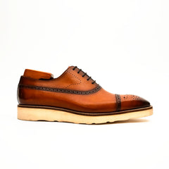 Black Crocodile-Textured Oxford DIVINCH
