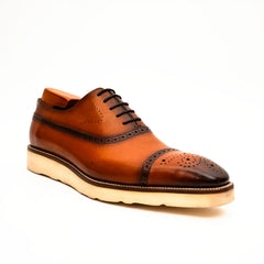 Black Crocodile-Textured Oxford DIVINCH