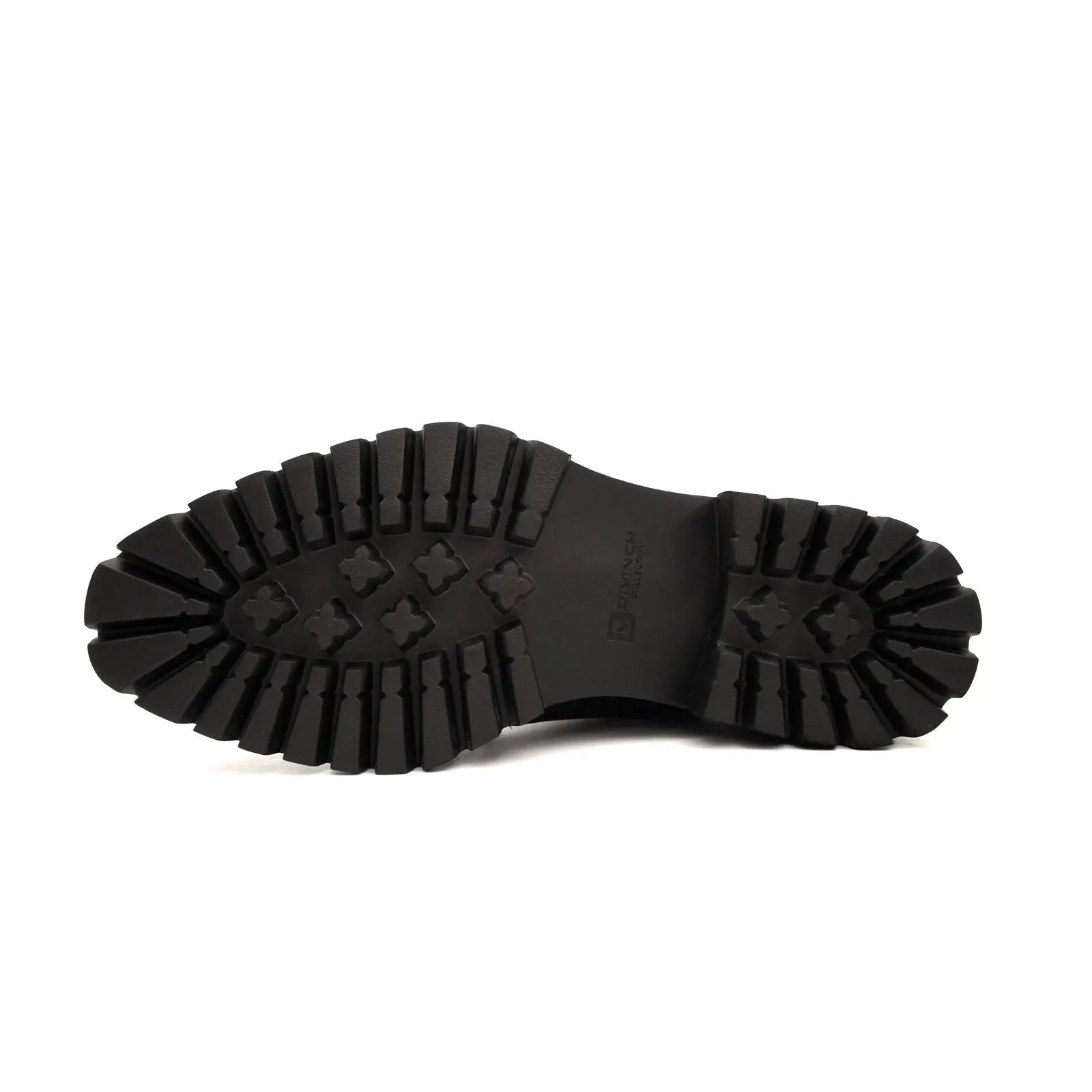 Black Double Monk Lug Boot DIVINCH
