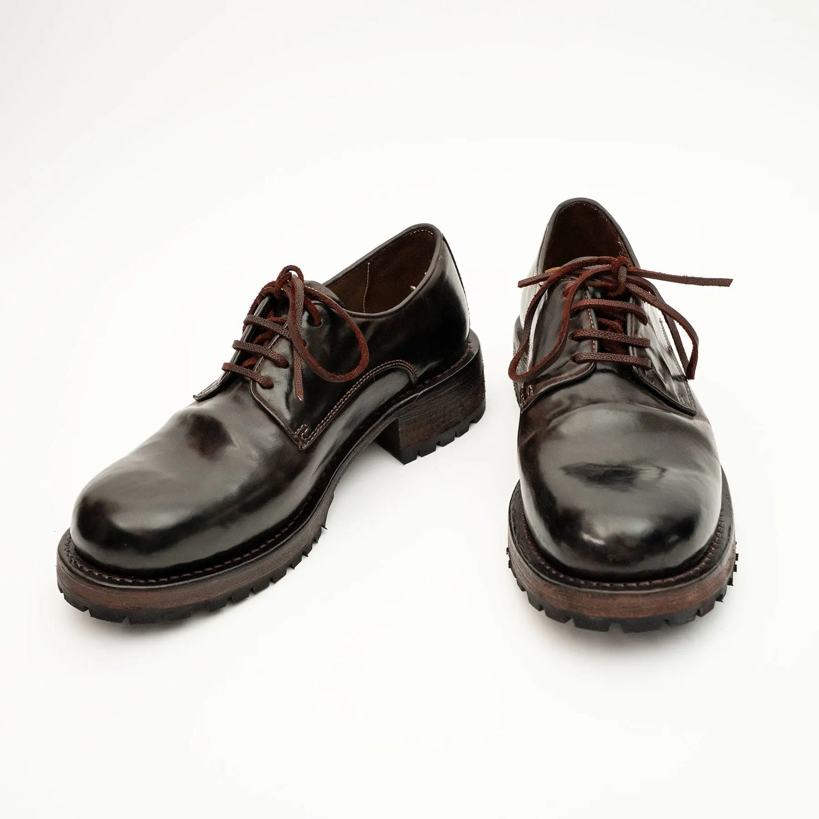Dark Espresso Horsehide Lug Sole Derby
