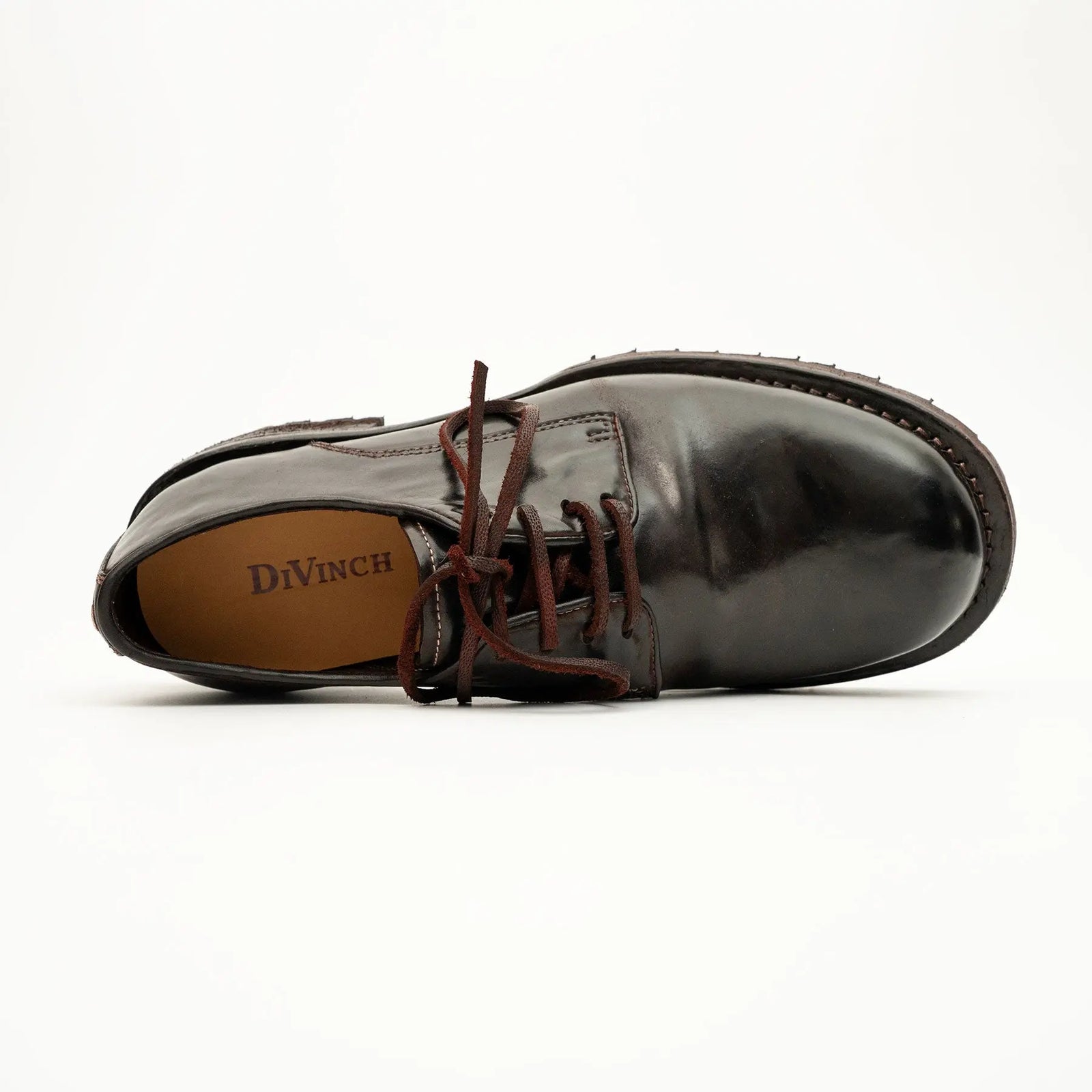 Dark Espresso Horsehide Lug Sole Derby