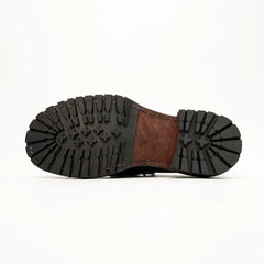 Dark Espresso Horsehide Lug Sole Derby