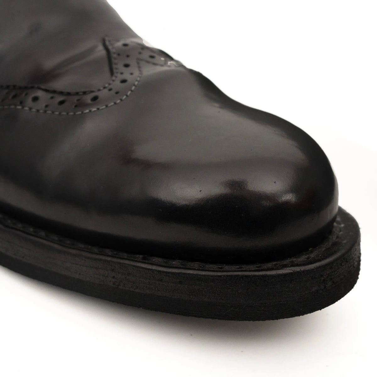 Black Horsehide Slip-On Loafers DIVINCH
